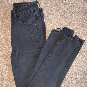 Abercrombie High Rise Skinny  Ankle Jeans